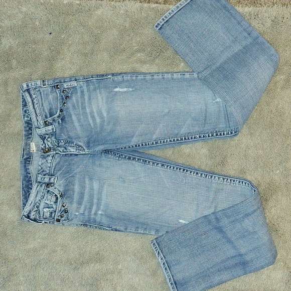EUC Silver Low-Rise Jeans - Picture 2 of 7